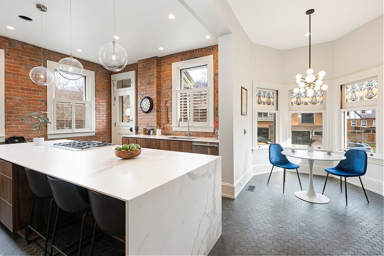 Kitchen renovation by Jason Schneider, AIA, Jeckering Schneider Architects