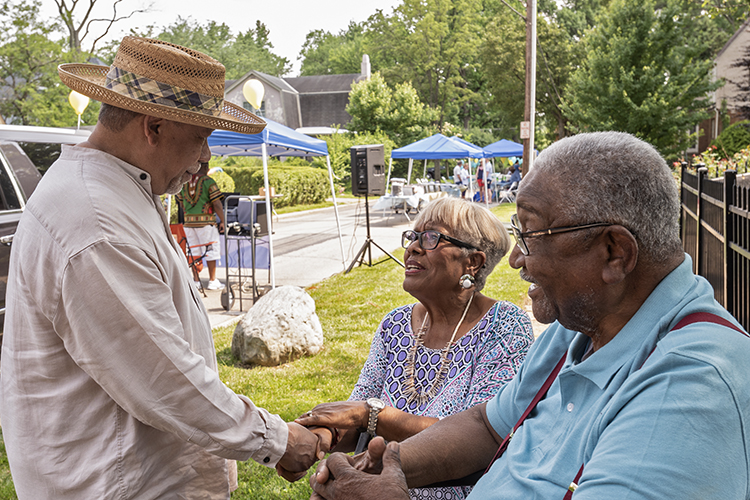 The Christmons have lived in the community for 54 years.