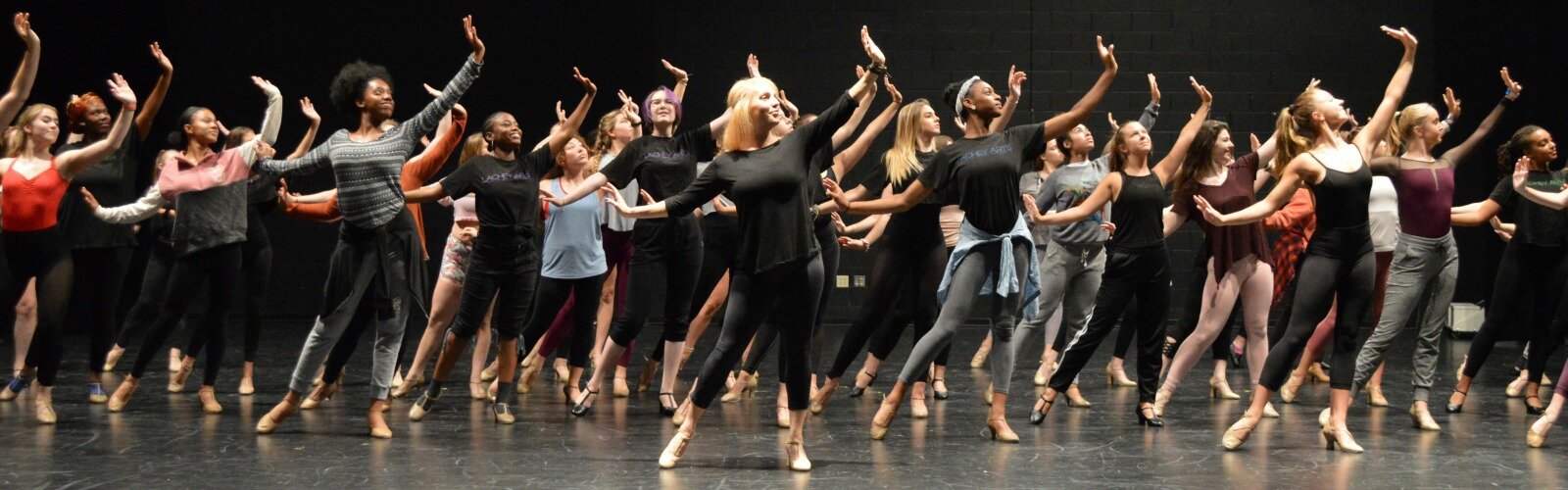 Lachey Arts musical theater camp is like a two-week masters class for young performers. Here's a past group at their final performance.