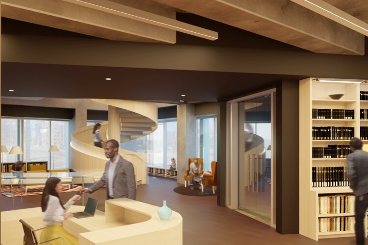 The Lloyd Library’s leadership team embraced an architectural makeover that provides an inviting front porch that would raise its profile to Cincinnatians.