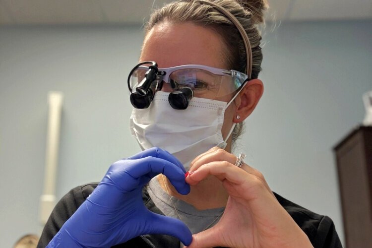 Hali Householder is part of Hygienist Inspired, a pilot program launched by the Delta Dental Foundation and the American Dental Hygienists’ Association.