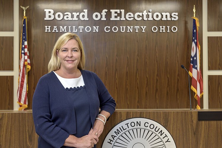 Sherry Poland, director of elections in Hamilton County.