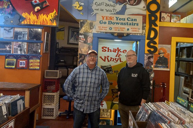 Darren and Jim Blasé opened Shake-It Records in Northside in 1999, and were early adopters of Record Store Day.