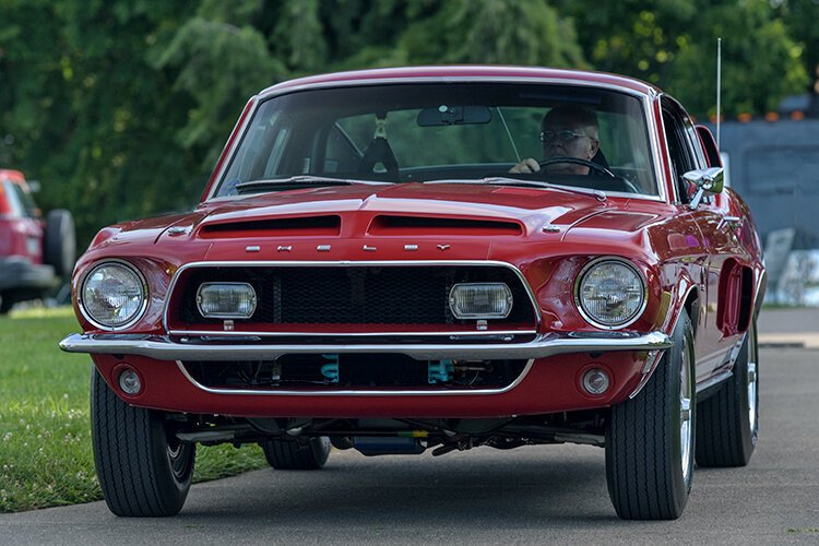 The Shelby Cobra was built by Shelby American from 1965 to 1967 before manufacturing was resumed by Ford from 1968 to 1970 as a high-end Mustang variation.