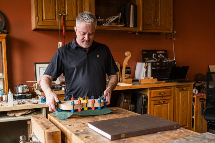 “I was a tinkerer,” Gray explains. “I was always messing around with instruments when I was a kid, but I never thought I’d get into it professionally.”