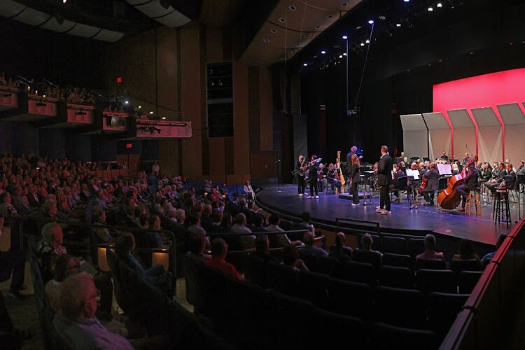 The scene at a Mainstage Summermusik performance with the full orchestra. Exec. Director Evan Gidley said more than 4,000 witnessed last summer’s performances, with attendance growing steadily year-to-year. 