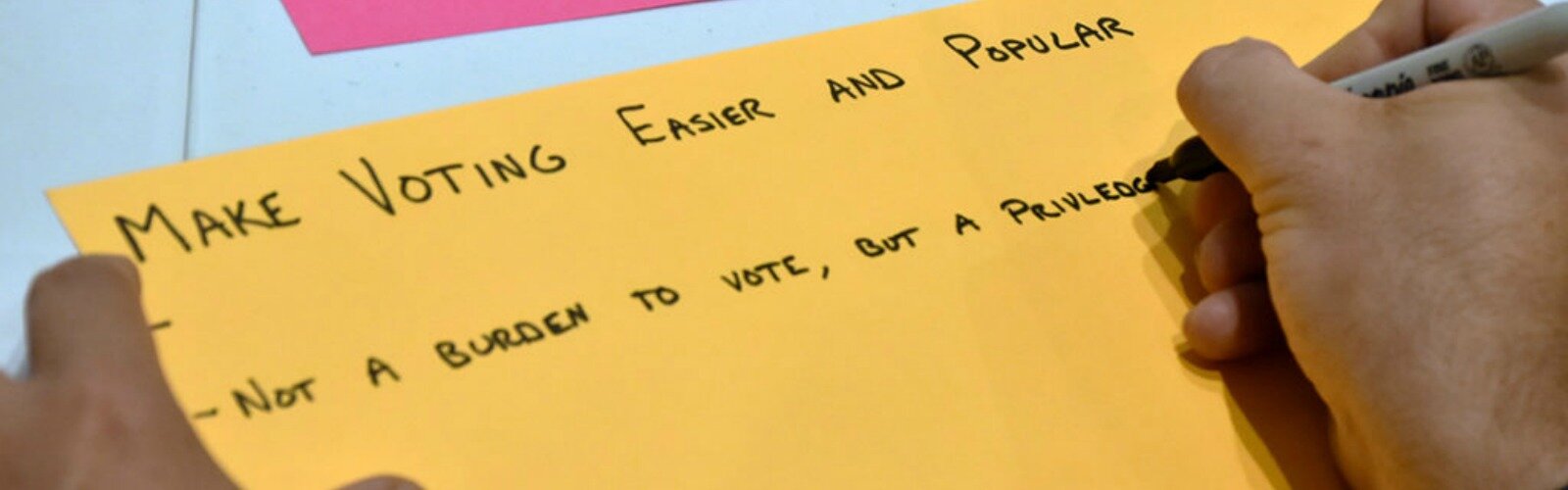 During the 37th Your Voice Ohio community conversation, a Kettering teen wanted to launch a voting awareness initiative at school.