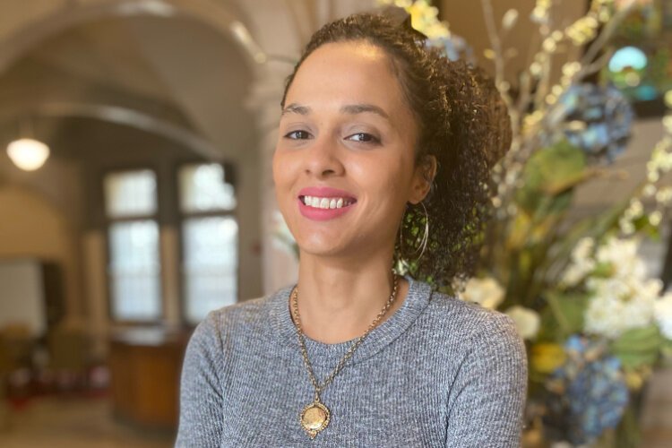 Havilah Asher, founder of Boujee Bar Skincare.