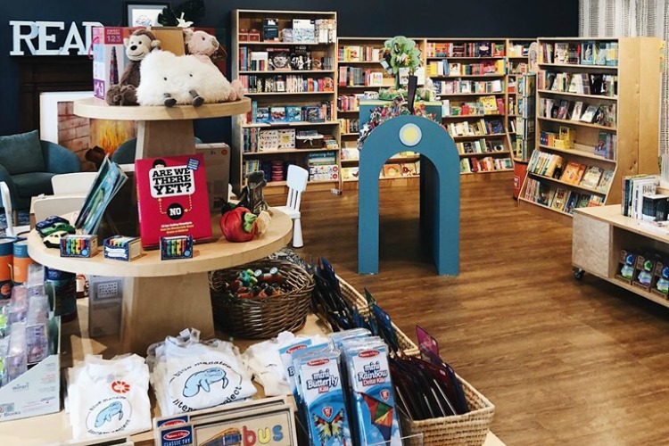 The Blue Manatee Literacy Project and Bookstore in Oakley.