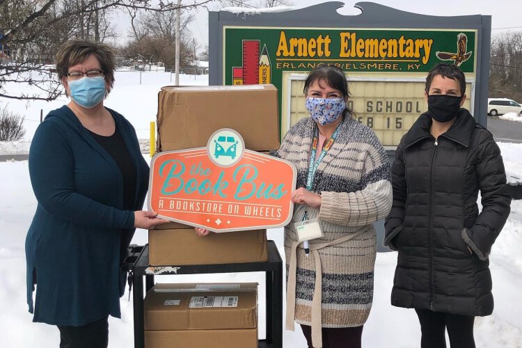 The Book Bus has pivoted since COVID, but is still providing a much-needed service to the community.