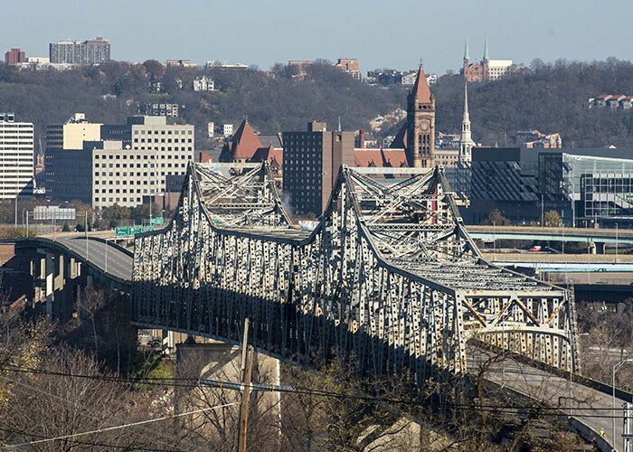 The Brent Spence Bridge is one of of the "10 most economically significant bridges in dire need of repair.