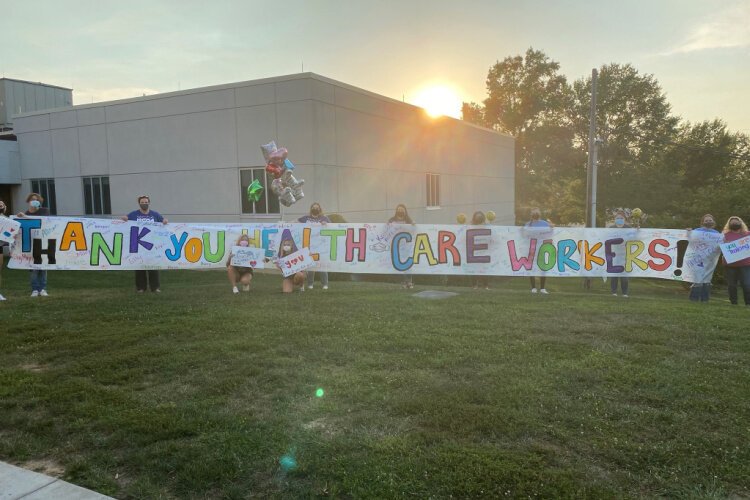 Employees at Mercy Health have been working hard during the pandemic. They're not just caring for patients, they are helping female employees as well.