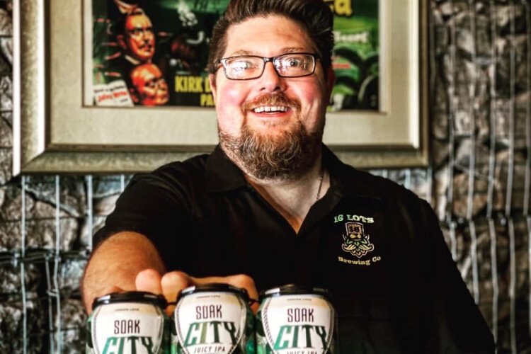 Del Hall, co-owner of Ohio's 16 Lots Brewing Company, is on his third year of consuming nothing but beer during Lent.