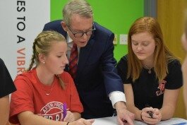Last November, Governor DeWine visited PreventionFIRST! to learn about youth-based substance-abuse prevention programs.