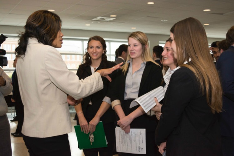 Attendees also have a chance to build connections with local employers.