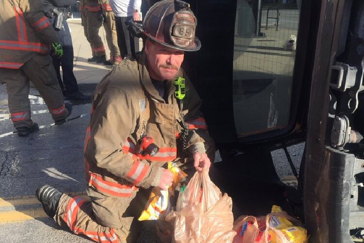 Lt. Bill Feckter with Engine 5 says that his crew goes above and beyond regularly.