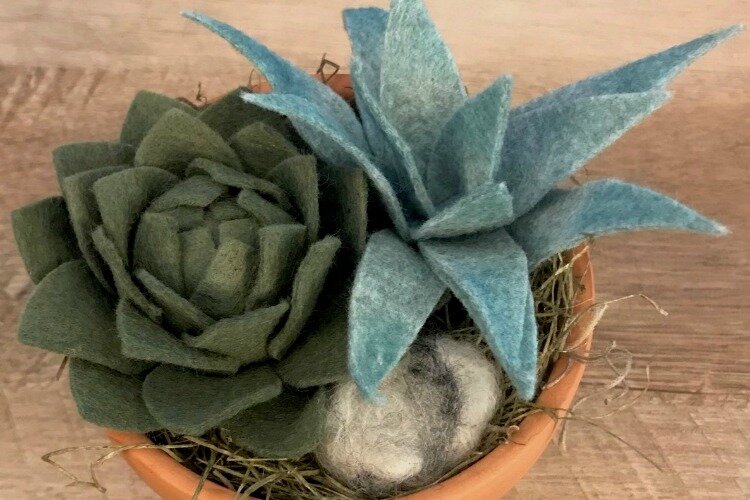 Felted plants for sale