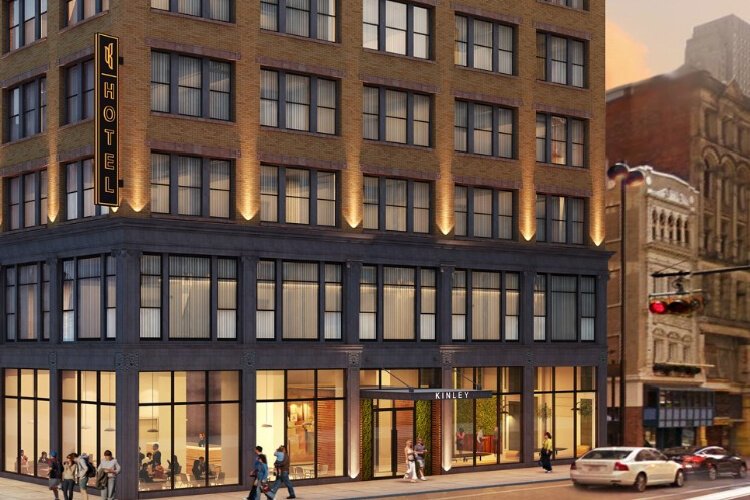 Kinley will offer visitors a chance to experience both downtown and OTR in a luxury setting.