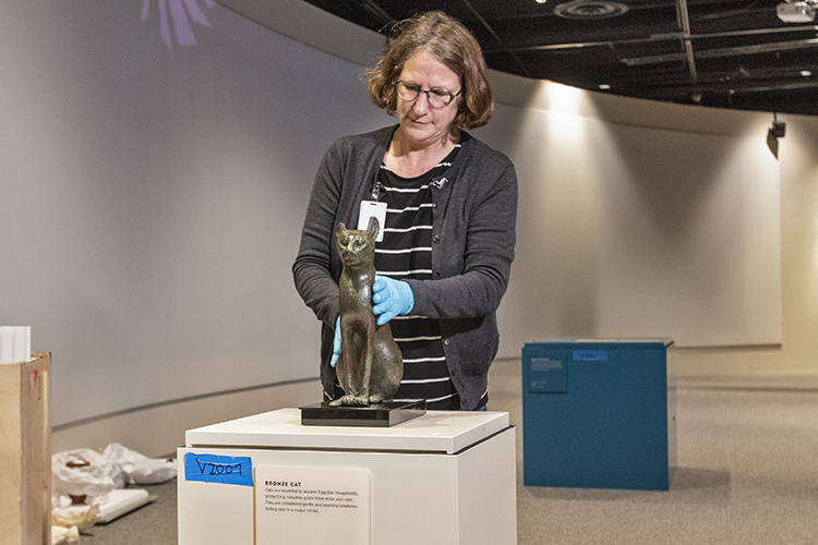 Ancient Egyptian artifacts will be on display at the 15,000-square-foot exhibit.