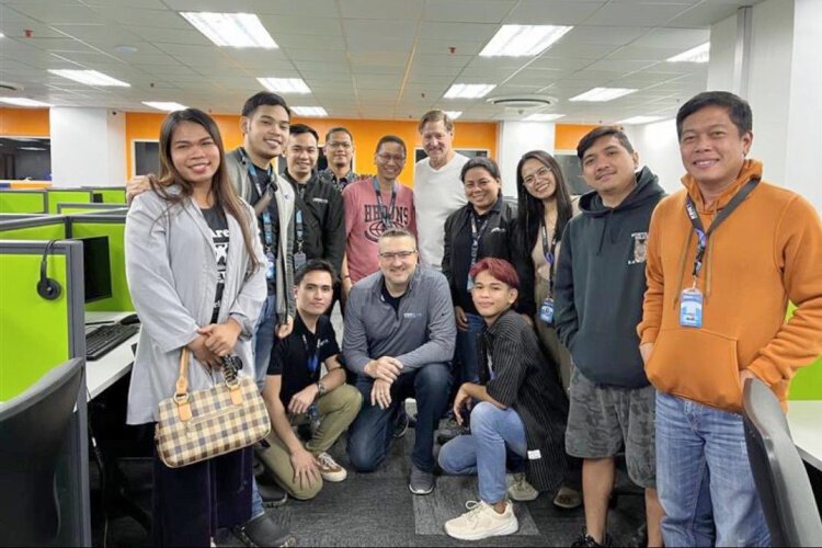 Part of Kinettix' Philippines workforce.