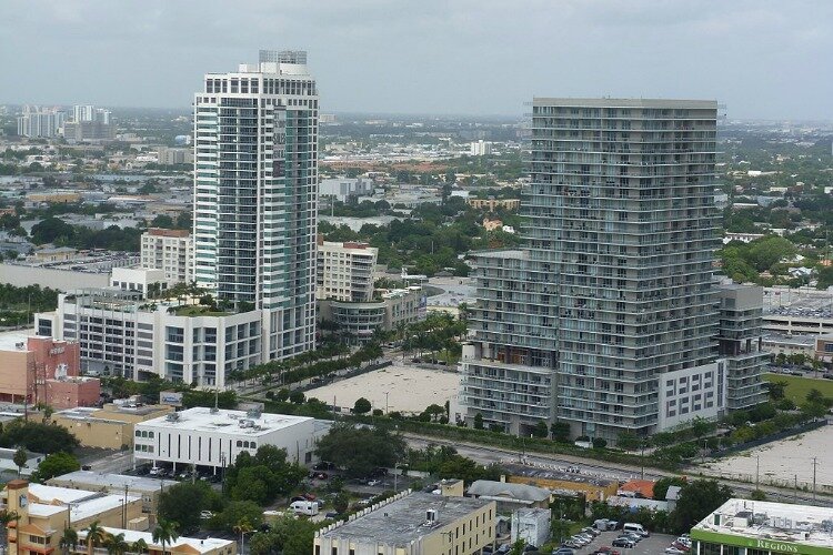 LIFELINE integrates a dense, mixed-use district with a cultural corridor in midtown Miami, Fla.