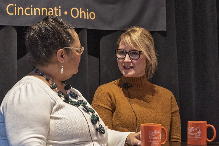 Kathryne Gardette spoke to Katy Dietz, co-owner of local Walnut Hills soft-serve ice cream business Green Man Twist, at last week's Community Open Newsroom.