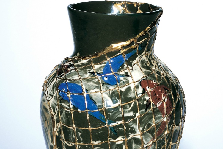 Vase, 1882, Maria Longworth, Nichols Storer, decorator, The Rookwood Pottery Company