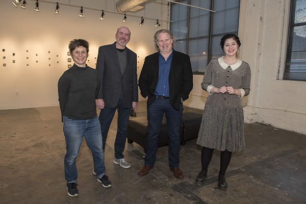 From left: AAC grads Kim Flora, Jim Effler, Ran Mullins and Elyse Johnson