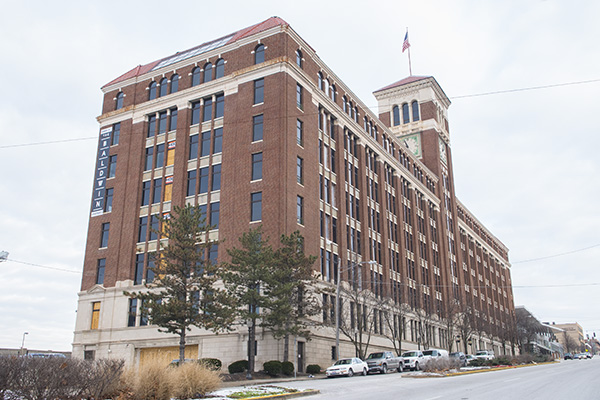 Historic Baldwin Building on Gilbert Avenue