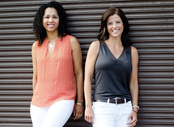 Women in tech: Candice Peters (left) and Amanda Kranias