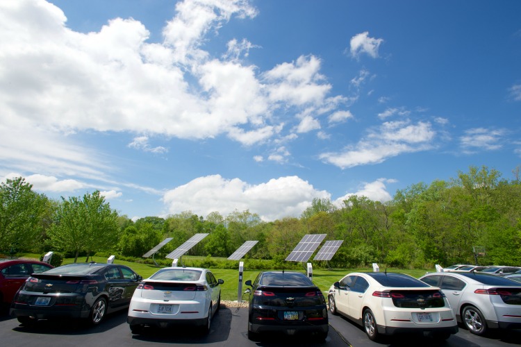 Melink's car fleet is all electric.