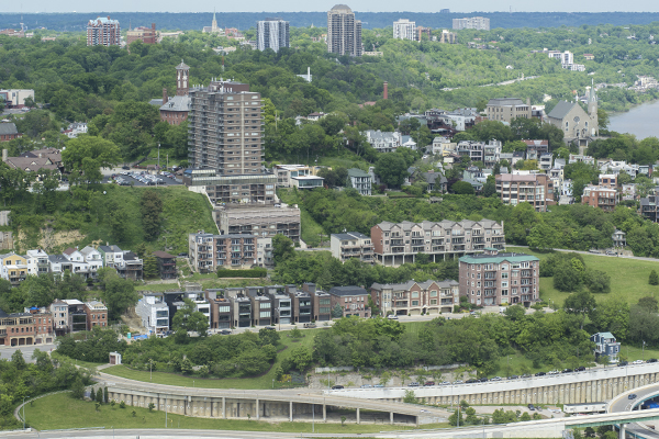 Hillside neighborhoods like Mt. Adams have long battled issues of slippage and erosion.