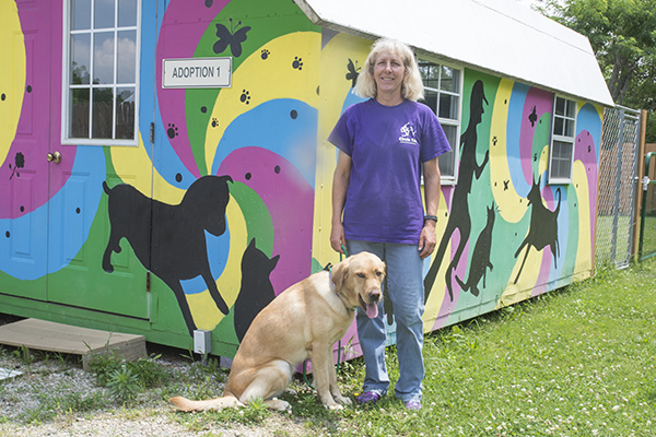 Maryls Staley trains hearing and service dogs at Circle Tail