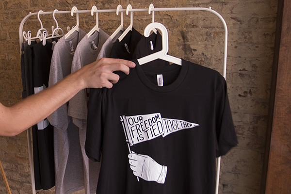 Drew Oxley is building a business on the vision that a T-shirt can change the world