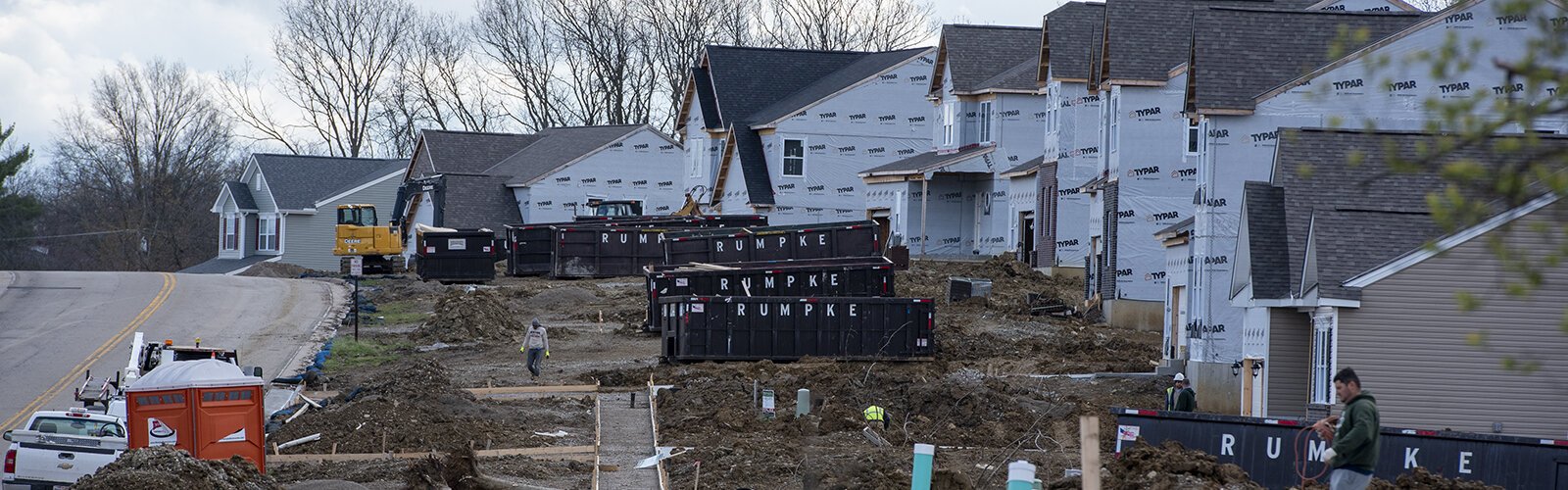 New residential developments are happening in Forest Park after many years of cautious land banking by the community’s planning committee.