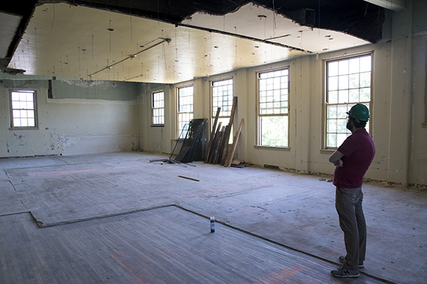 Converting the old Kirby Road School into apartments in Northside