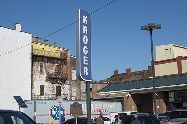 Its OTR grocery store is one of the smallest in Kroger's empire