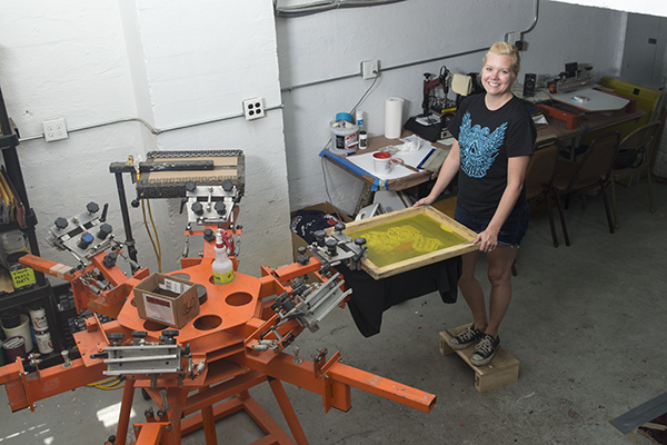 Lauren Mancini printing T-shirts