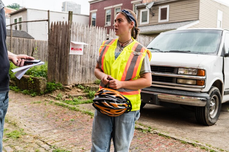 Ayva Dorris is a summer youth leader for Groundwork. 