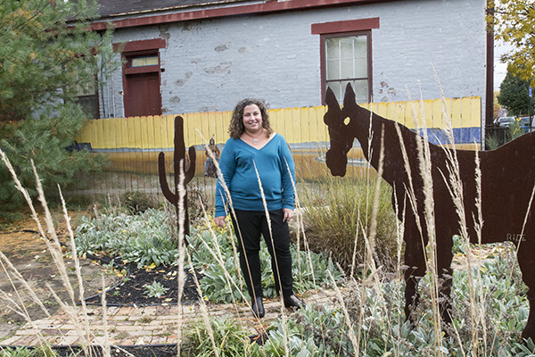 Rachel Hastings of the Center for Great Neighborhoods in Farney Park