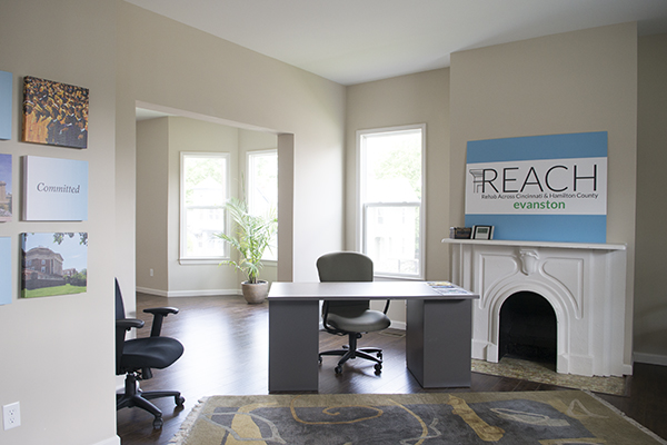 REACH sales office in a renovated Evanston home