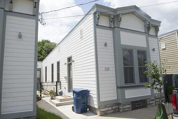 A rehabbed home on Shotgun Row