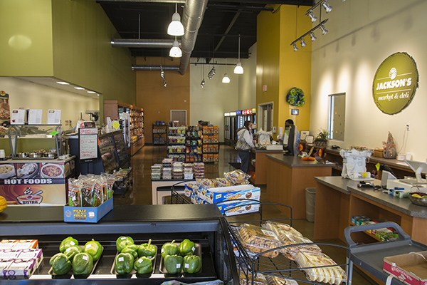 The former Elder Beerman store now hosts a market/deli