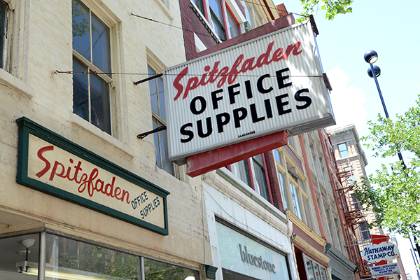 Main Street's throwback retail district