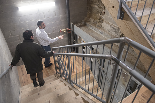 Descending into Union Hall's storied catacombs.