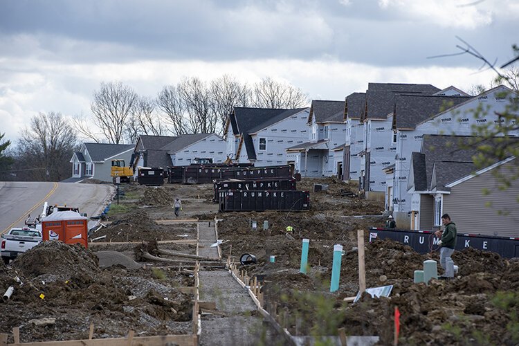 New residential developments are happening in Forest Park after many years of cautious land banking by the community’s planning committee. 