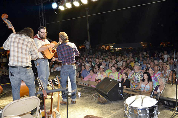 The Beard draws audiences and performers who want to "tune out" and camp out in Indiana