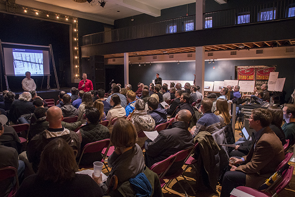 A March 1 public meeting in OTR discussed seven "conceptual options" for Liberty Street