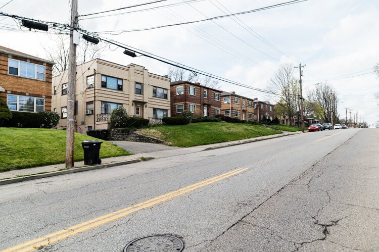 "Cincinnati Fours" on Glenway Avenue in Price Hill.