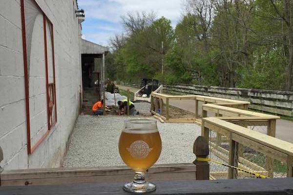 The Little Miami Scenic Trail starts in Springfield and stretches all the way to Newtown. On its way, it passes through Yellow Springs, where you can ride your bike from the trail right up to Yellow Springs Brewery.